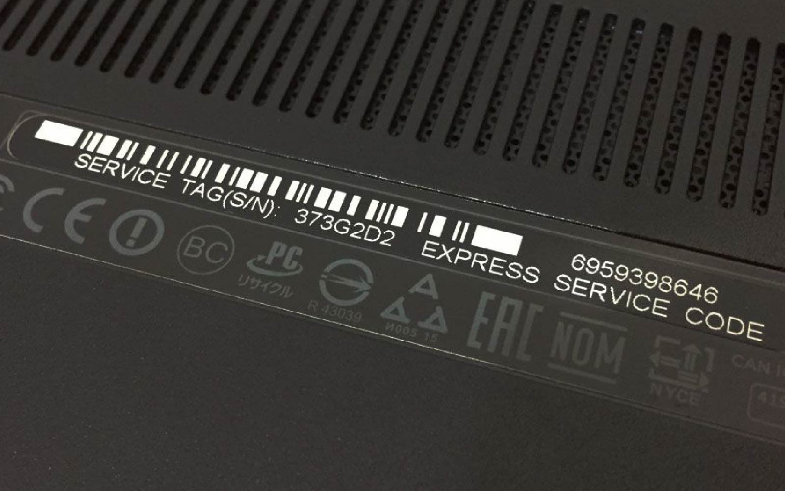 What Is Laptop Service Tag